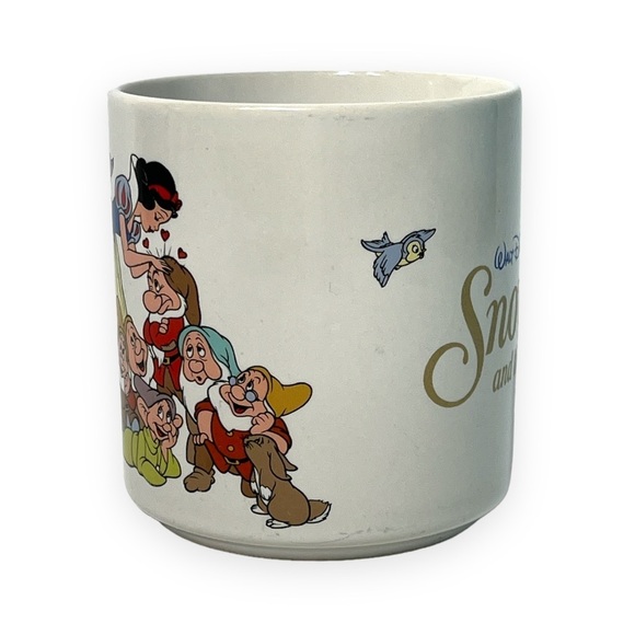 Vintage Walt Disney Mug Snow White and the‎ Seven Dwarfs Cup by Applause - Picture 3 of 8